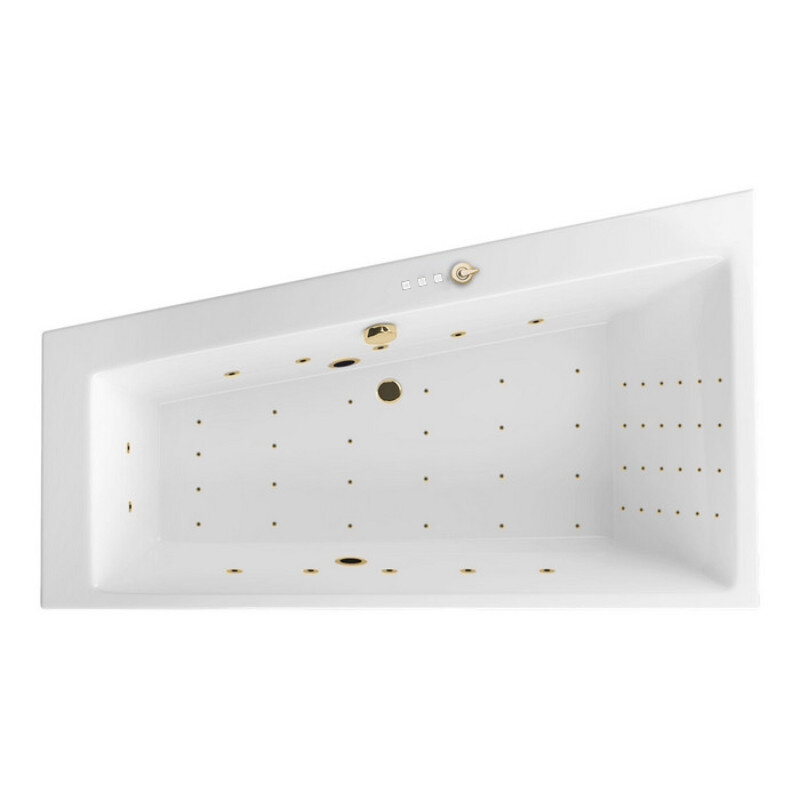 Изображение товара Гидромассажная ванна Excellent Sfera Nano 170x100см акрил угловая