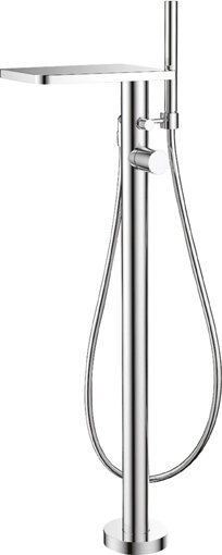 Изображение товара Смеситель для ванны Cezares Cascado CASCADO-VDP-01 с душевой лейкой и механическим управлением