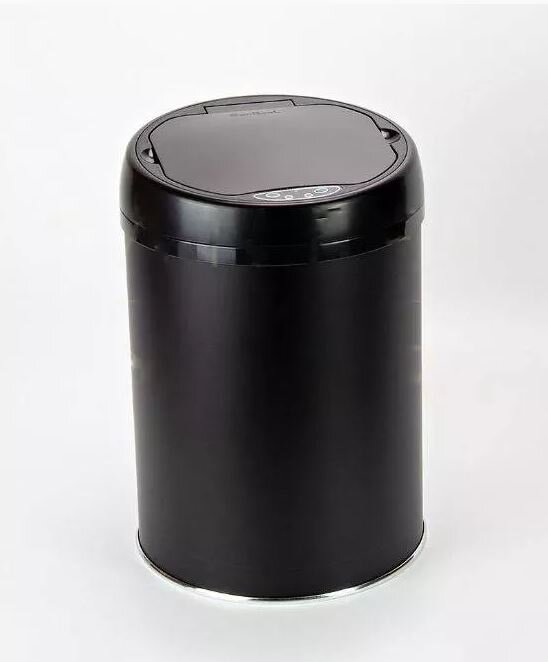 Изображение товара Ведро Rain Bowl H208BP Сенсорное 8 л черный матовый