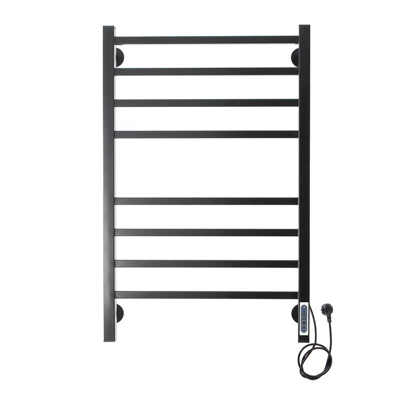 Изображение товара Электрический полотенцесушитель Domoterm Квадро П8 EK R 50х80 см с терморегулятором