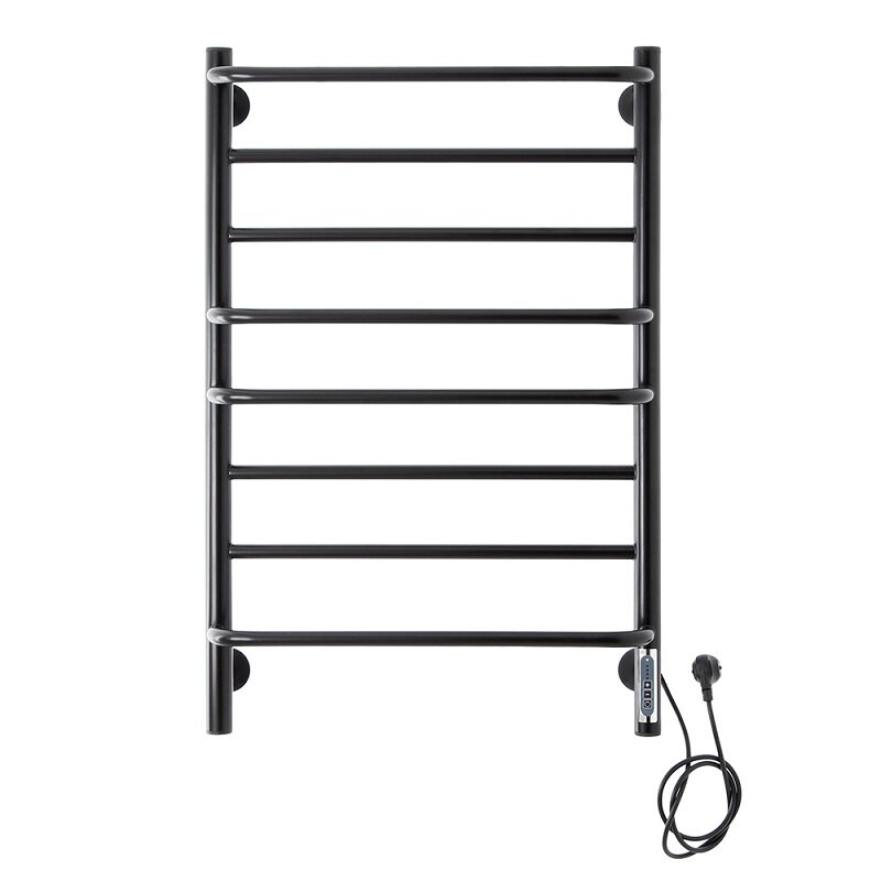 Изображение товара Электрический полотенцесушитель Domoterm Орфей П8 EK R 50x80 см нержавейка черный матовый