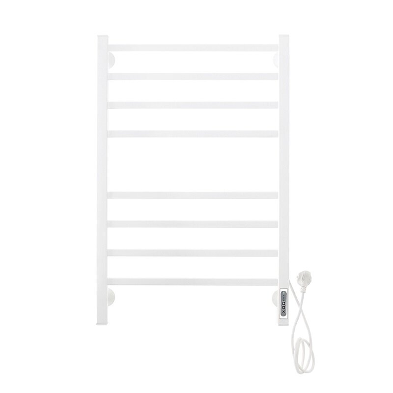 Изображение товара Domoterm Квадро П8 EK R — электрополотенцесушитель 50x80 см, 110 Вт, белый матовый