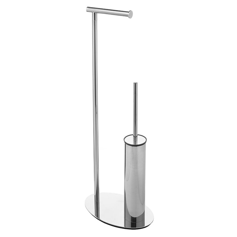 Изображение товара Мини-стойка Camelos с овальным основанием, хром, Италия