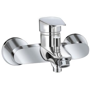 Изображение товара Смеситель Aquame Prato, для ванны и душа, с душевым гарнитуром, цвет хром, AQMP6112