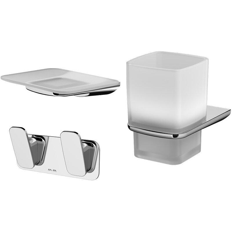 Изображение товара Набор аксессуаров Am.Pm Inspire V2.0, для ванны, цвет хром, AK50B0703W