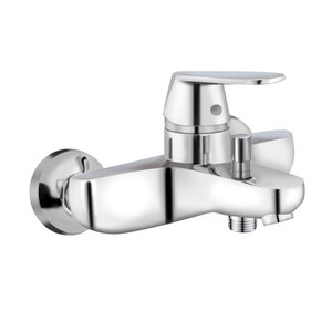 Изображение товара Смеситель Aquame Prato для ванны и душа с душевым гарнитуром хром AQMP6132