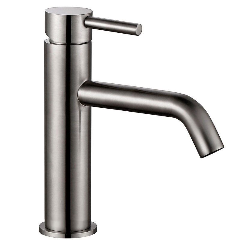 Изображение товара Смеситель для раковины Aquame Siena AQM6210GM Gun Metal однорычажный