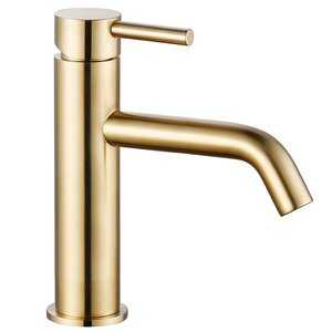 Изображение товара Смеситель Aquame Siena AQM6210GG, для раковины, цвет глянцевое золото