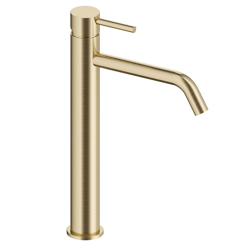 Изображение товара Смеситель Aquame Siena AQM6214BG, для раковины, цвет шлифованное золото