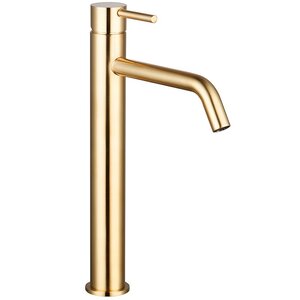 Изображение товара Смеситель Aquame Siena AQM6214GG, для раковины, цвет глянцевое золото