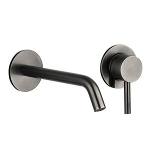 Изображение товара Смеситель для раковины Aquame Siena AQM6215GM Gun Metal 10 лет гарантии Италия