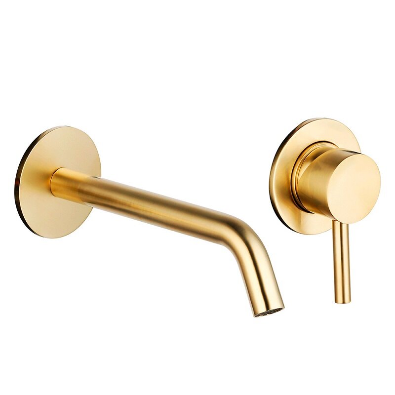 Изображение товара Смеситель Aquame Siena AQM6215GG для раковины глянцевое золото