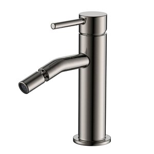 Изображение товара Смеситель для биде Aquame Siena AQM6216GM цвет gun metall Италия