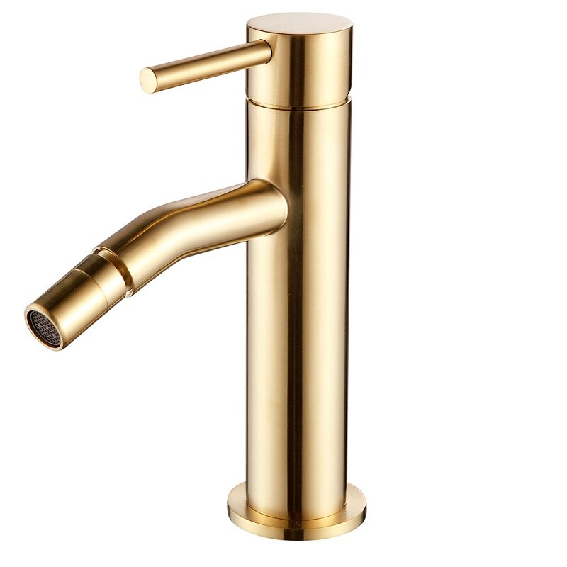 Изображение товара Смеситель Aquame Siena AQM6216GG для биде глянцевое золото Италия 10 лет гарантии