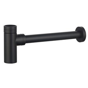 Изображение товара Сифон Aquame для раковины, цвет черный матовый, AQM7010MB