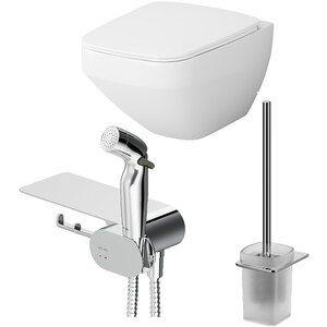 Изображение товара Комплект для ванной комнаты Am.Pm Inspire V2.0 с подвесным унитазом и гигиеническим душем