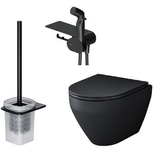 Изображение товара Комплект для ванной комнаты Am.Pm Spirit V2.0 CK70H1103B черный матовый