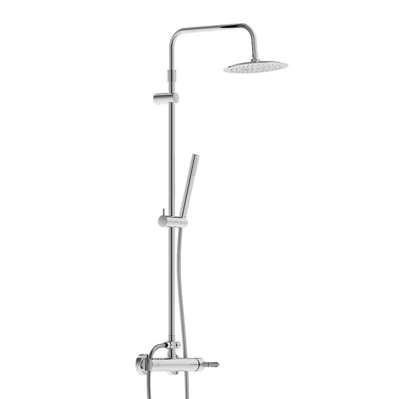 Изображение товара Душевая система Damixa Scandinavian Pure 936710000, цвет хром Изображение товара Душевая система Damixa Scandinavian Pure 936710000, цвет хром