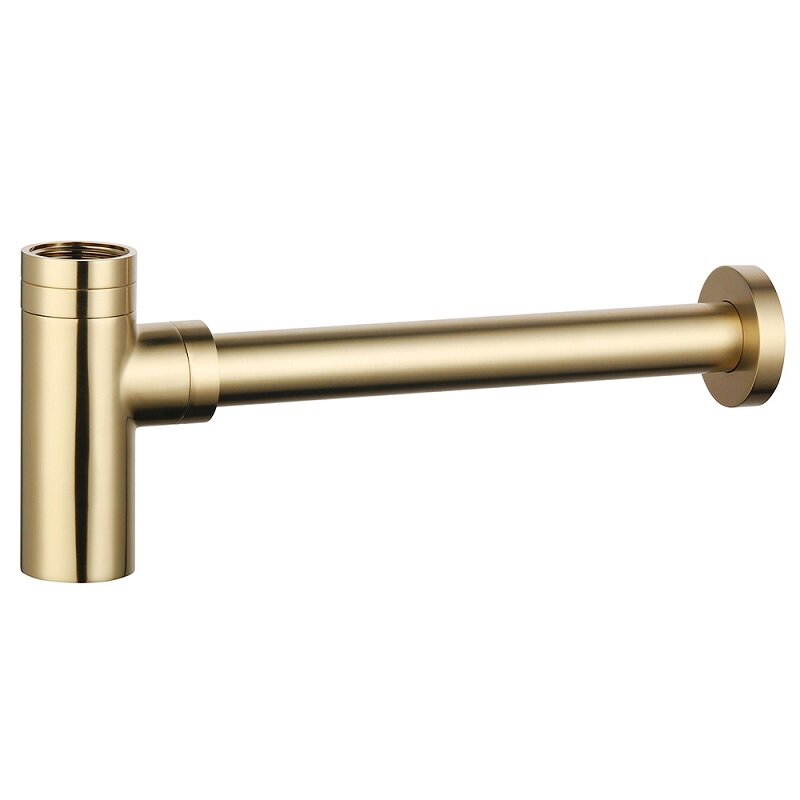 Изображение товара Сифон Aquame для раковины глянцевое золото AQM7010GG - надежный и стильный