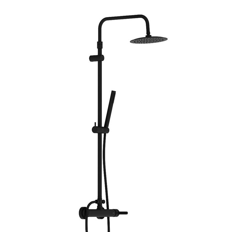 Изображение товара Душевая система Damixa Scandinavian Pure 936710300, цвет черный матовый