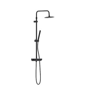 Изображение товара Душевая система Damixa Scandinavian Pure 936780300, цвет черный матовый