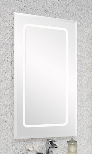 Изображение товара Зеркало с LED-подсветкой и системой Anti-STEAM 60 см Акватон Римини