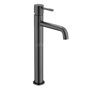 Изображение товара Смеситель Boheme Uno для раковины, высокий, Shine Gun Metall, 462-SGM