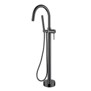 Изображение товара Смеситель для ванной и душа напольный Boheme Uno Shine Gun Metall 469-SGM