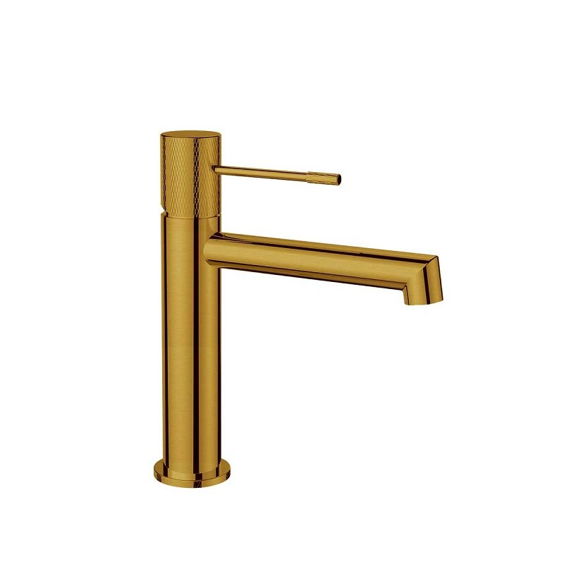 Изображение товара Смеситель Vincea Desire VBF-1D1BG для раковины, цвет брашированное золото