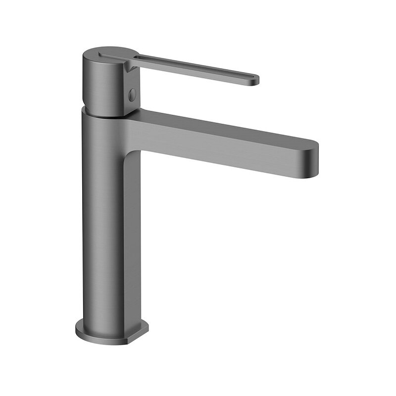 Изображение товара Смеситель Vincea Rondo VBF-1R1GM для раковины, воронёная сталь, gunmetal