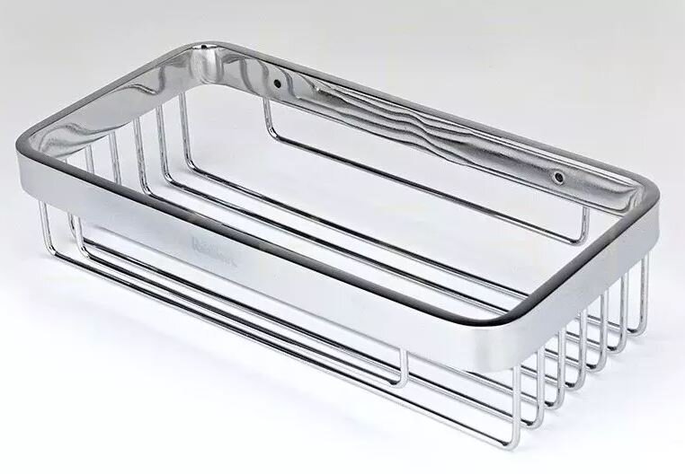 Изображение товара Полка-решетка Rain Bowl Cube 0034-7CR, 25 см, хром