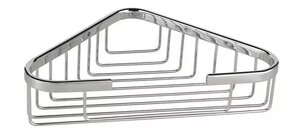 Изображение товара Полка-решетка Rain Bowl угловая 25 см хром 0034-9