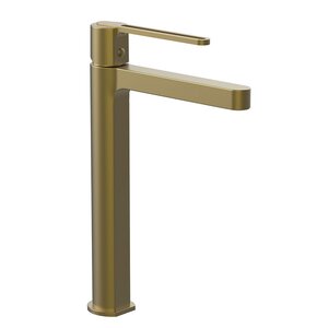 Изображение товара Смеситель Vincea Rondo VBF-1R2BG для раковины, цвет брашированное золото