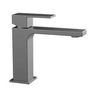 Изображение товара Смеситель Vincea Cube VBF-1C01GM для раковины, воронёная сталь, gunmetal