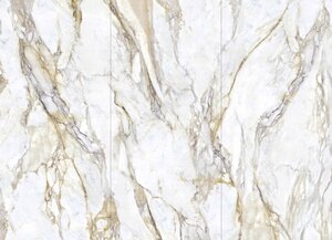 Изображение товара Керамогранит Zodiac Calacatta Royal MN039AP271206 120х270 см, Polished, 6 мм, белый