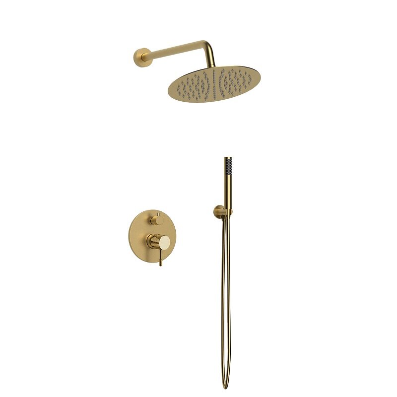 Изображение товара Душевая система Vincea Desire VSFW-1D1BG в брашированном золоте Италия