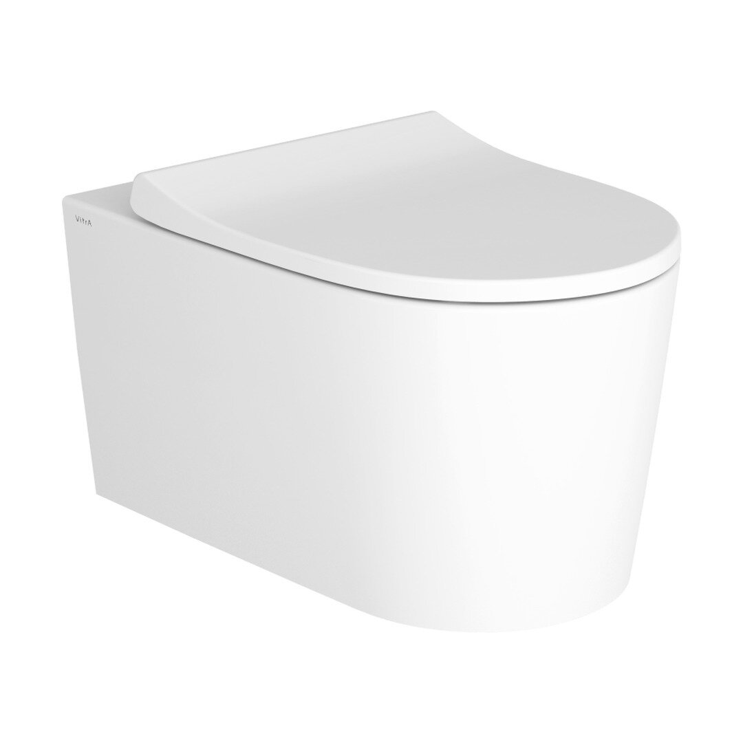 Изображение товара Подвесной унитаз VitrA Nest 7870B403-0075/220-003R409, безободковый, смыв торнадо QuantumFlush (Квантум Флаш), быстросъёмная крышка-сиденье с микролифтом, белый