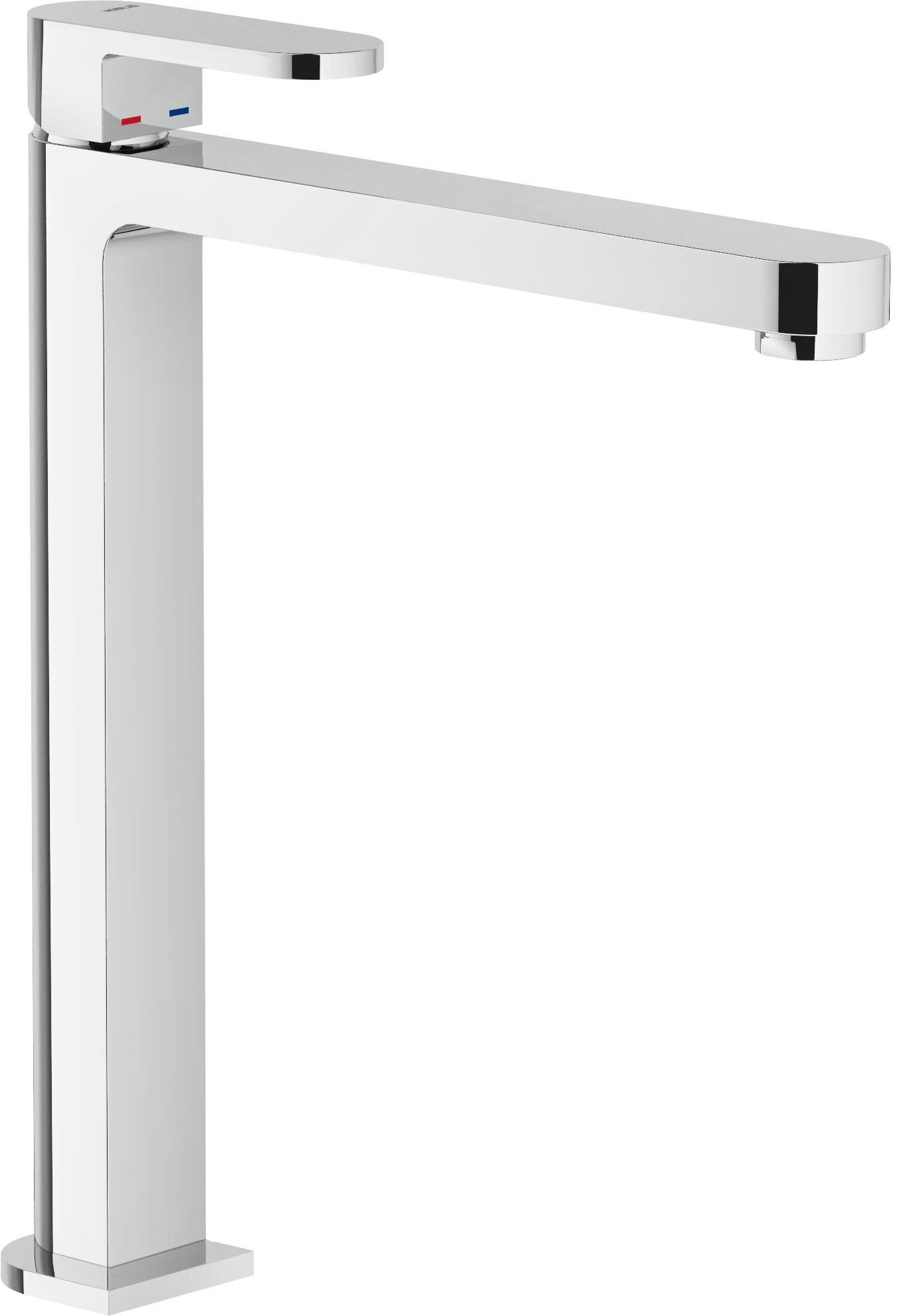 Изображение товара Смеситель Nobili Up для раковины, с донным клапаном, цвет хром, UP94128/2CR