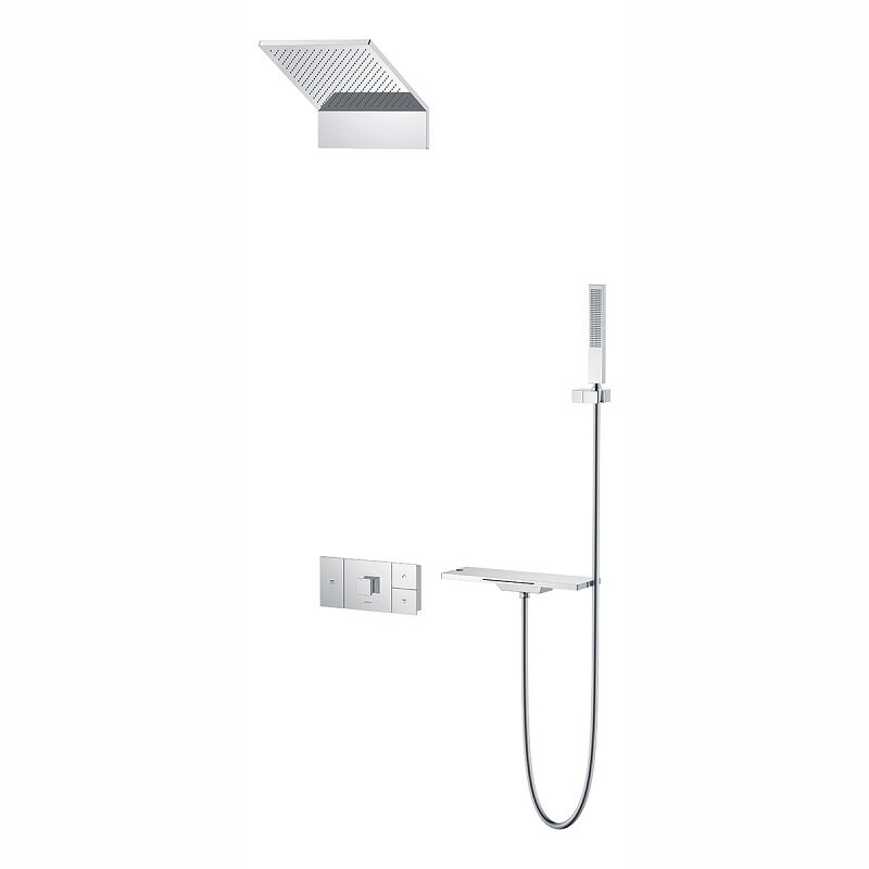 Изображение товара Душевая система Vincea Futura VSFW-2F11TCH термостатическая хром