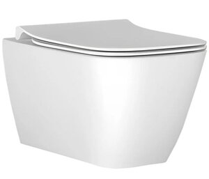 Изображение товара Подвесной унитаз безободковый Ideal Standard i.life B, технология RimLS+, крышка-сиденье с микролифтом, белый, T533001