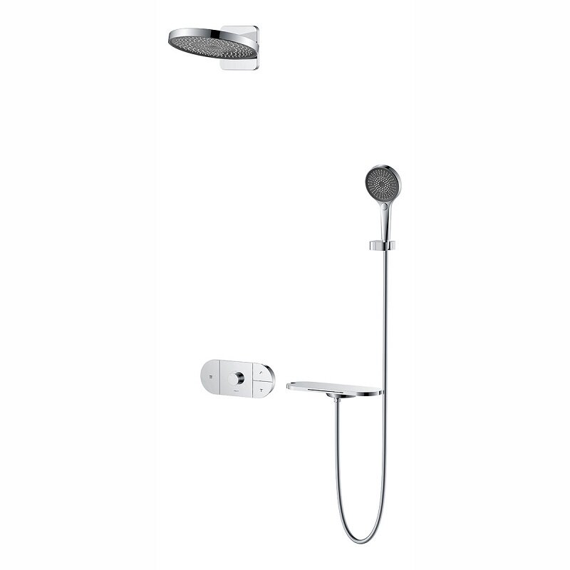 Изображение товара Современная термостатическая душевая система Vincea Futura 3 режима, хром