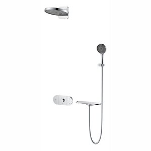 Изображение товара Душевая система Vincea Futura VSFW-2F12TCH, термостатическая, на 3 потребителя, цвет хром