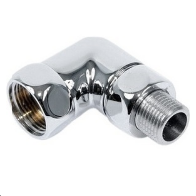 Изображение товара Переходник американка угловой Домотерм НР-ВН 1/2 х 1 дюйм хром