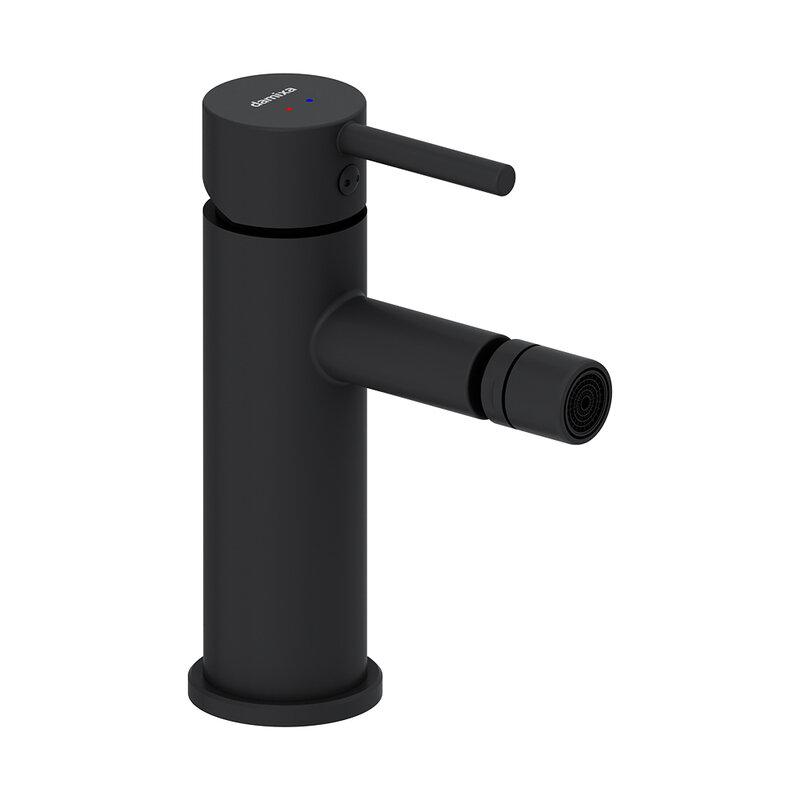 Изображение товара Damixa Scandinavian Pure смеситель для биде 360240300 черный матовый донный клапан