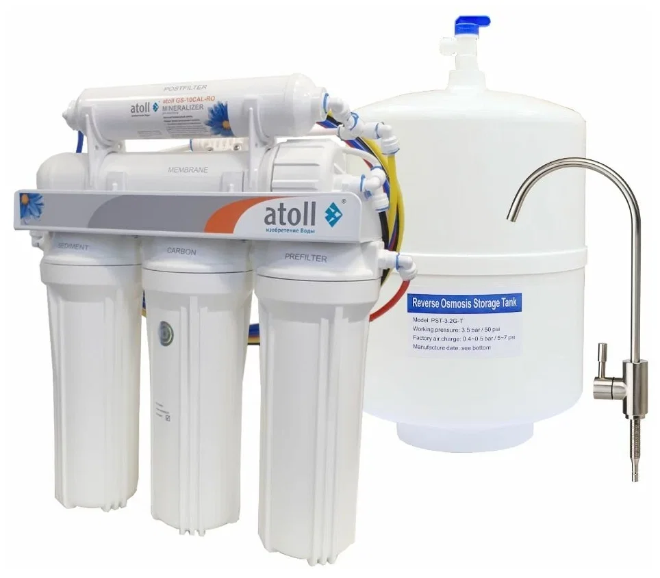 Изображение товара Система обратного осмоса Atoll A-575m RKT для очистки воды