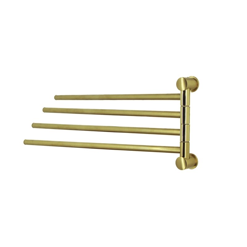 Изображение товара Полотенцедержатель WasserKRAFT K-1034BRUSHED GOLD 4 держателя, золото матовое Изображение товара Полотенцедержатель WasserKRAFT K-1034BRUSHED GOLD 4 держателя, золото матовое