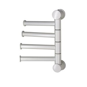 Изображение товара Полотенцедержатель WasserKRAFT Серия К, 4 держателя, 12 см, белый матовый, K-1054WHITE