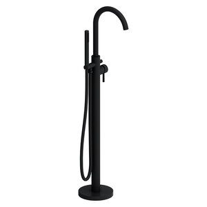 Изображение товара Смеситель для ванны и душа Damixa Scandinavian Pure 365000300, цвет черный матовый