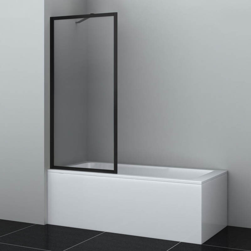 Изображение товара Стеклянная шторка на ванну WasserKraft Abens 20W, 80 х 160 см, стекло прозрачное, профиль черный матовый, 20W01-80 MB Fixed WasserSchutz Изображение товара Стеклянная шторка на ванну WasserKraft Abens 20W, 80 х 160 см, стекло прозрачное, профиль черный матовый, 20W01-80 MB Fixed WasserSchutz