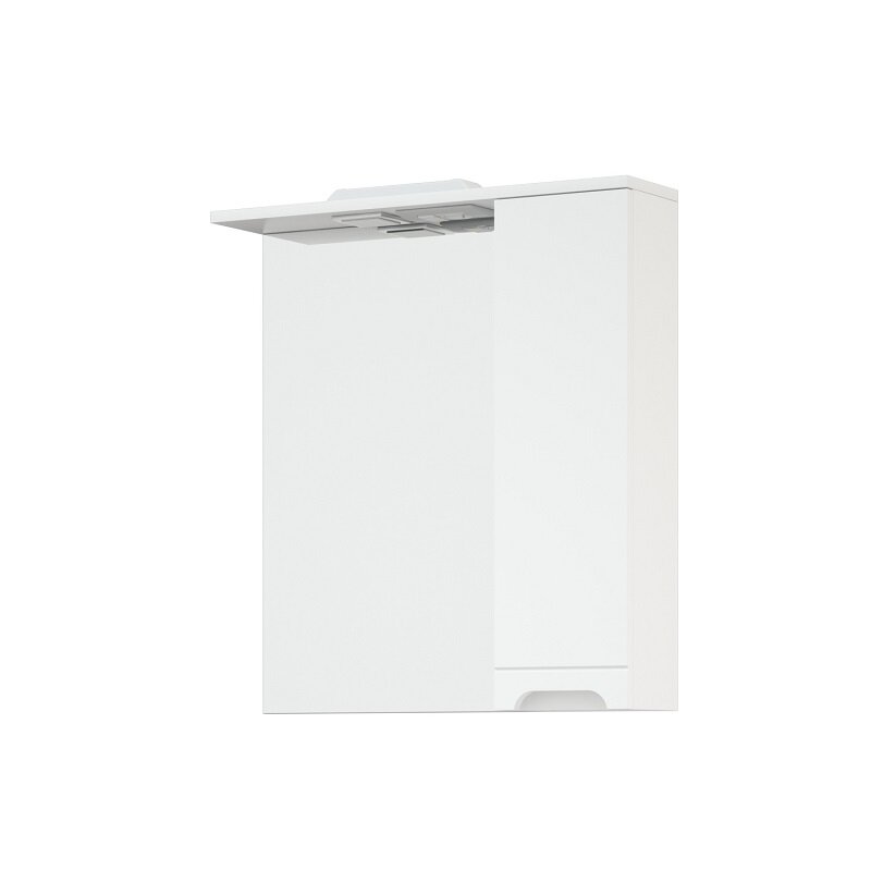 Изображение товара Зеркальный шкаф Corozo Лея 65 см с подсветкой в белом цвете